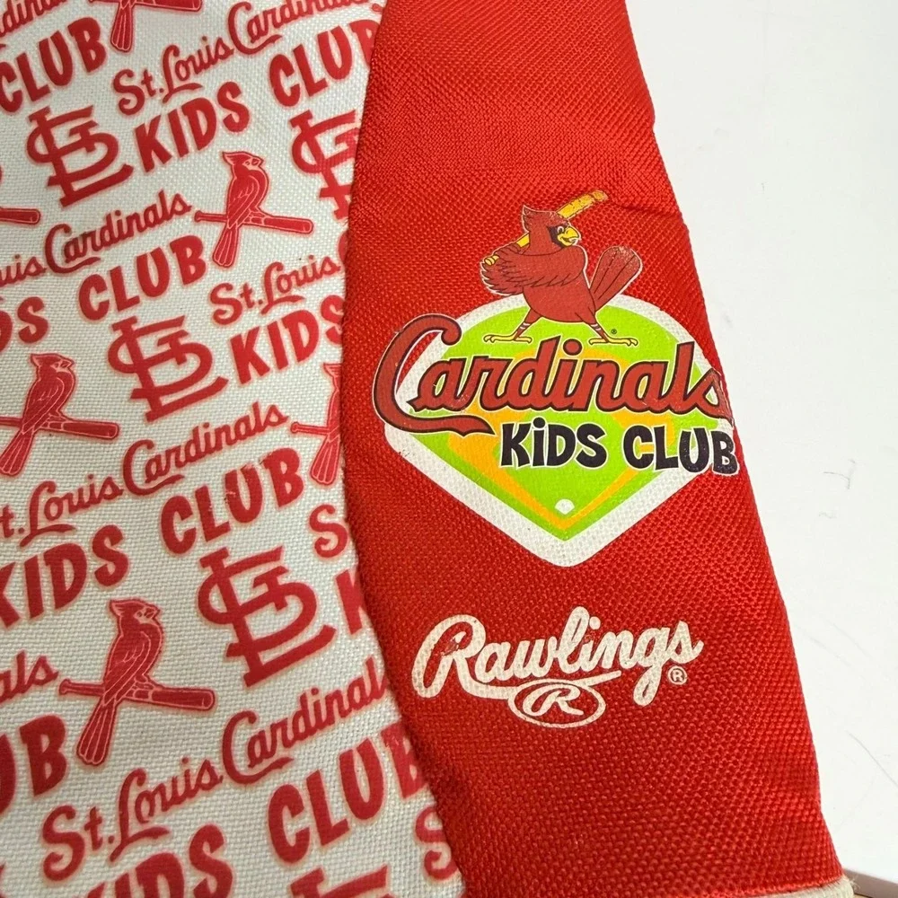 Rawlings Cardinals Kids Club Sling Backpack‎ Red Blue Polyester